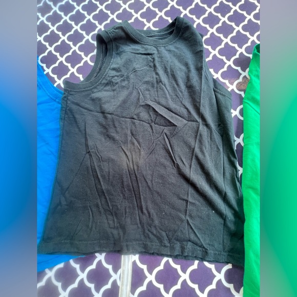 Fruit of loom boys muscle tank top cotton 3 sets - Picture 3 of 4